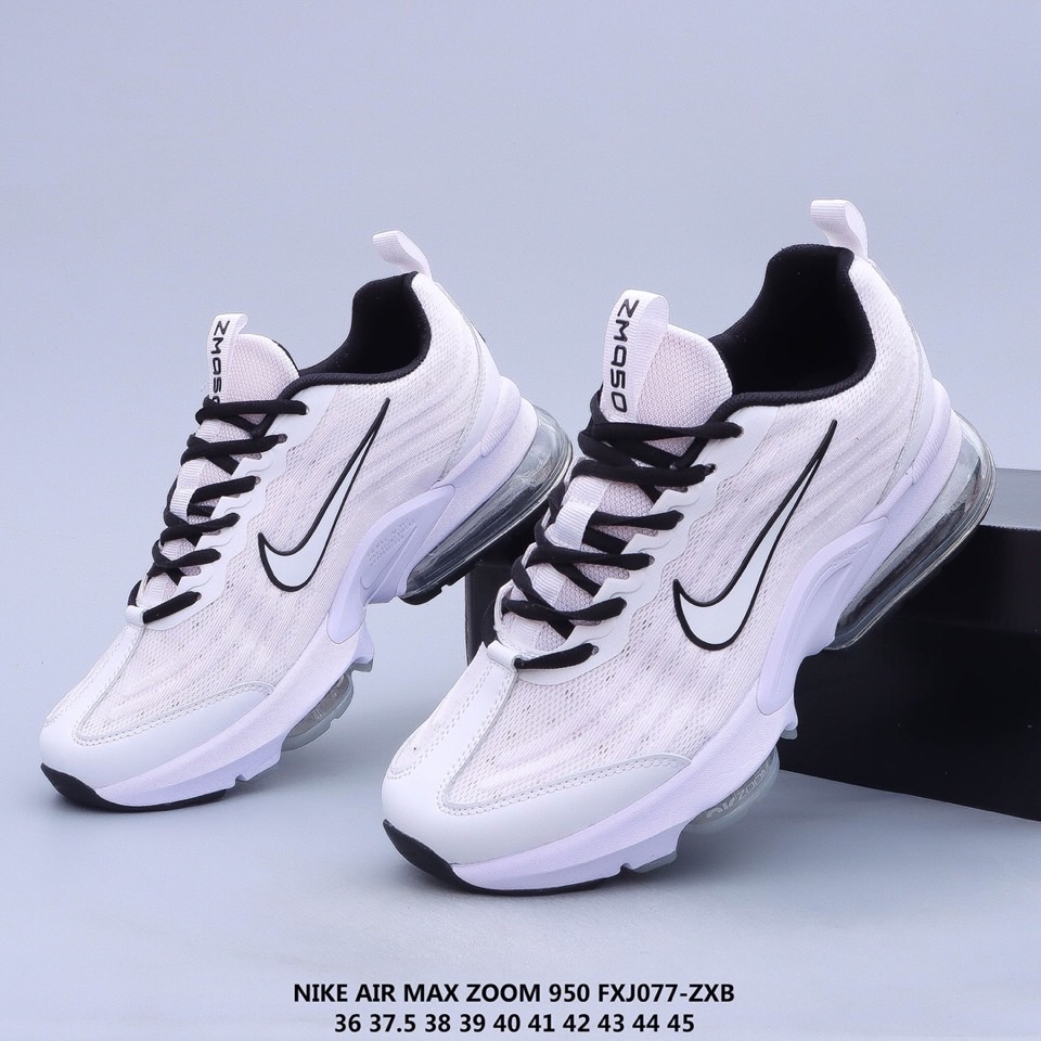 Nike Air Max Zoom 950 White Black Shoes - Click Image to Close
